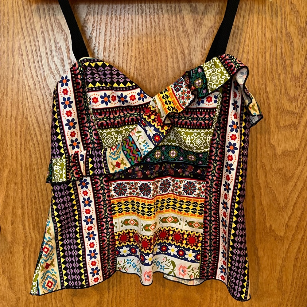 Anna Sui x Anthropologie versatile corset top